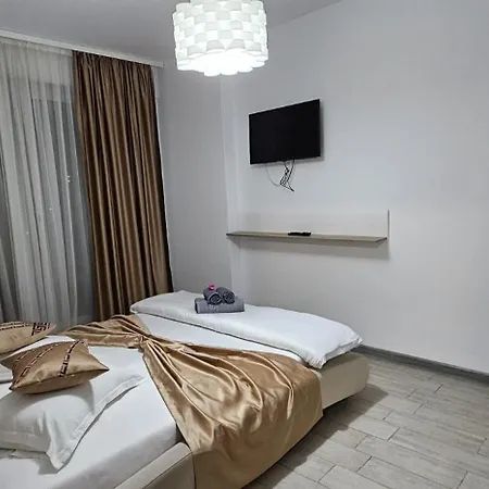 Mamaia Nord Promenada Pool & 20m De Plaja Lägenhet *