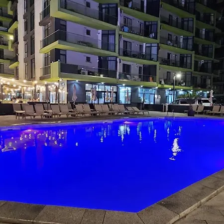 Mamaia Nord Promenada Pool & 20m De Plaja Lägenhet Năvodari